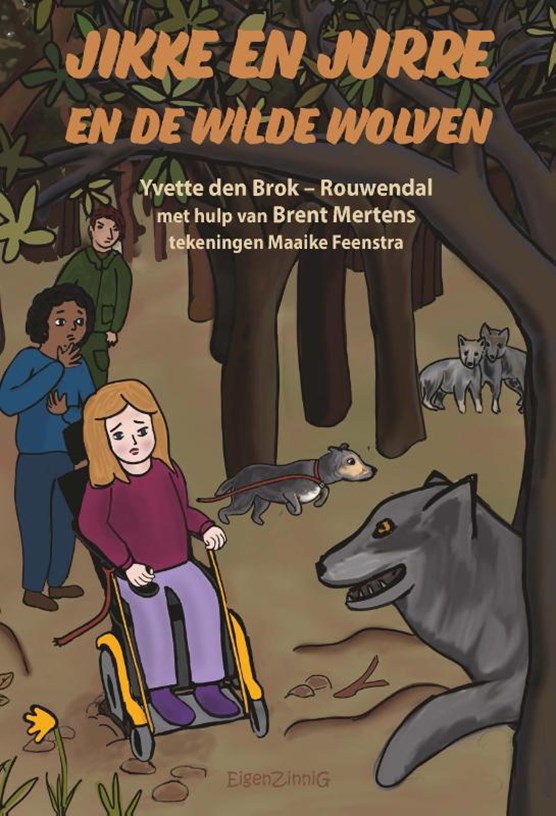 Cover "Jikke en Jurre en de wilde wolven"