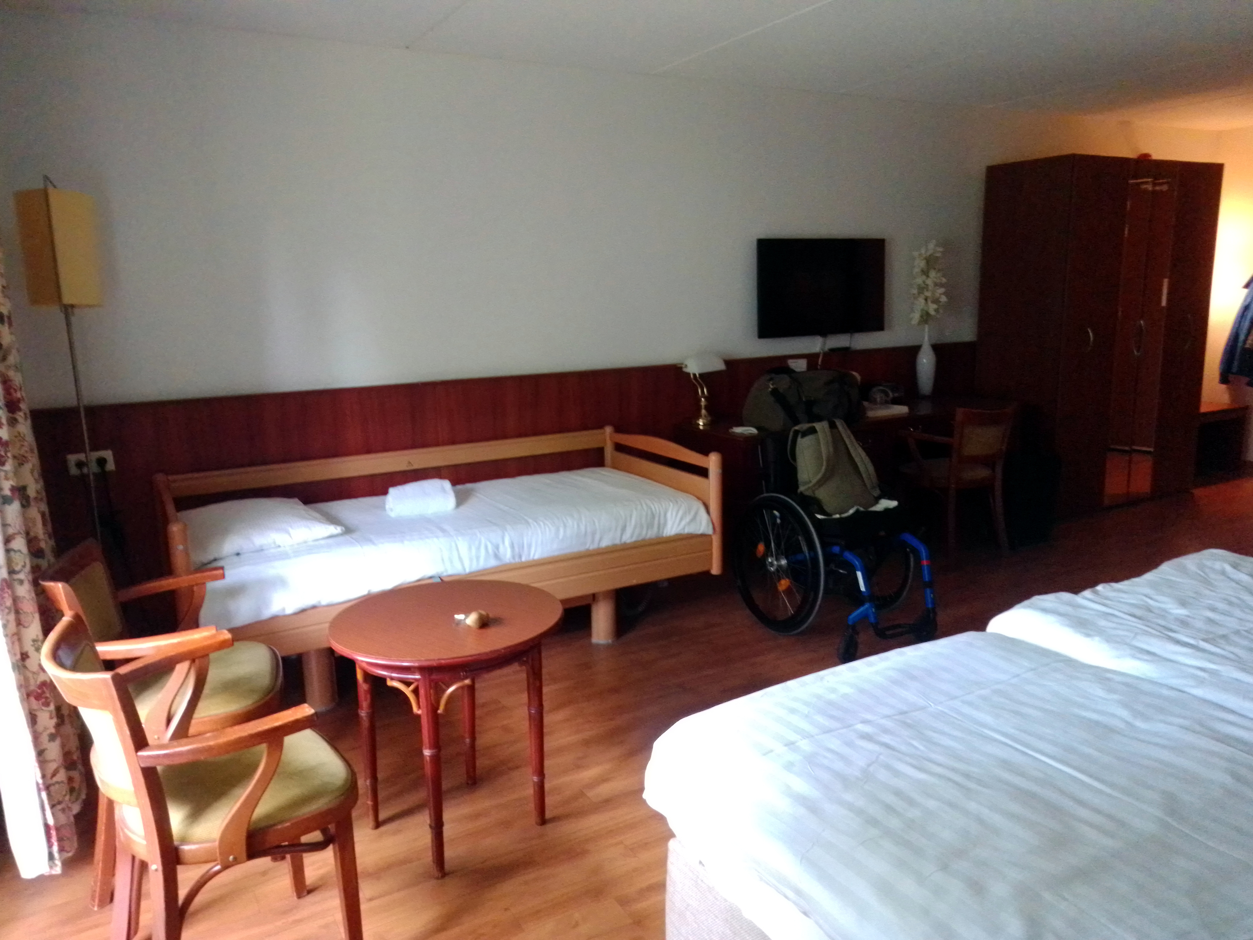 Ruime hotelkamer