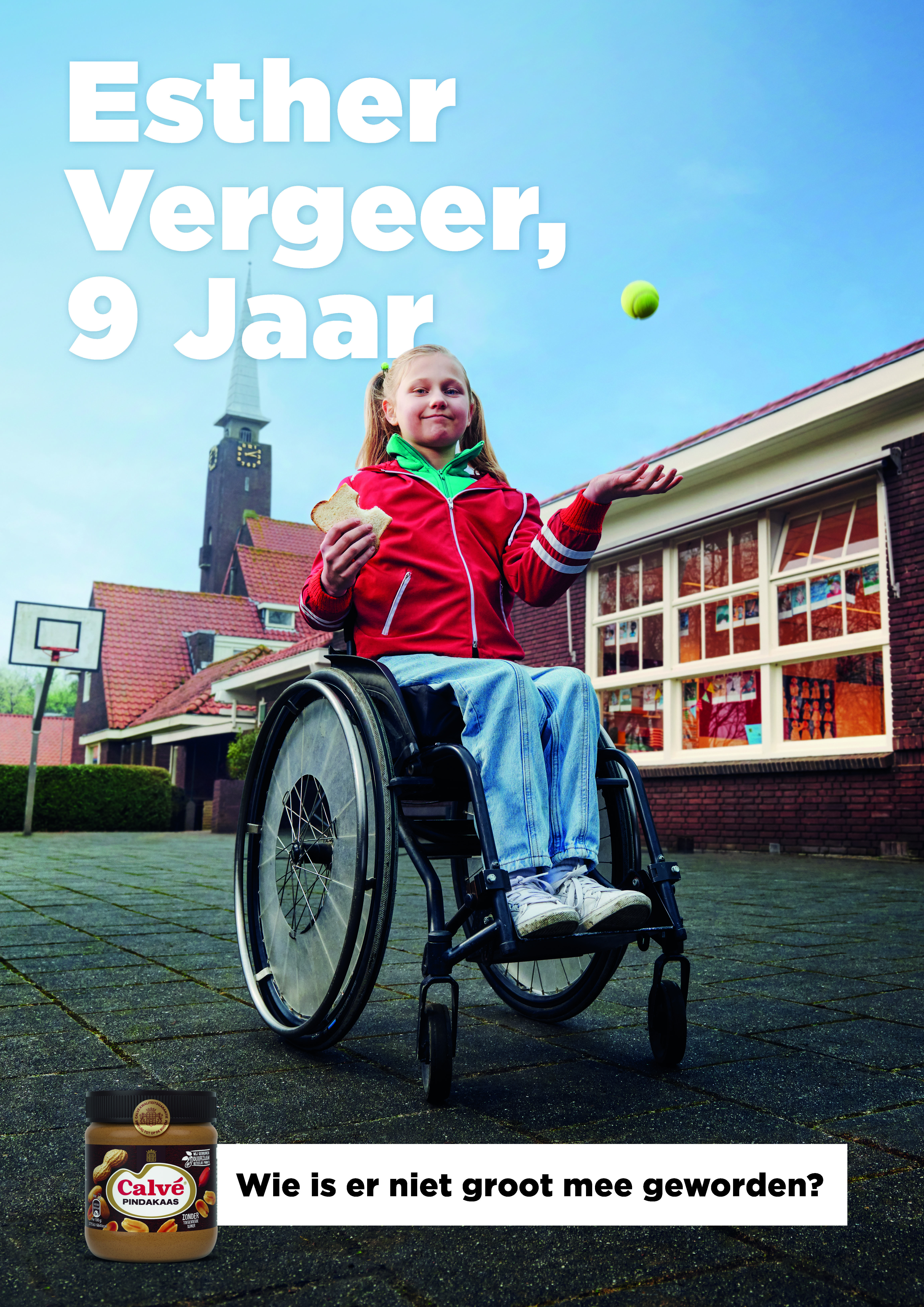 Esther Vergeer, 9 jaar. Wie is er niet groot mee geworden?