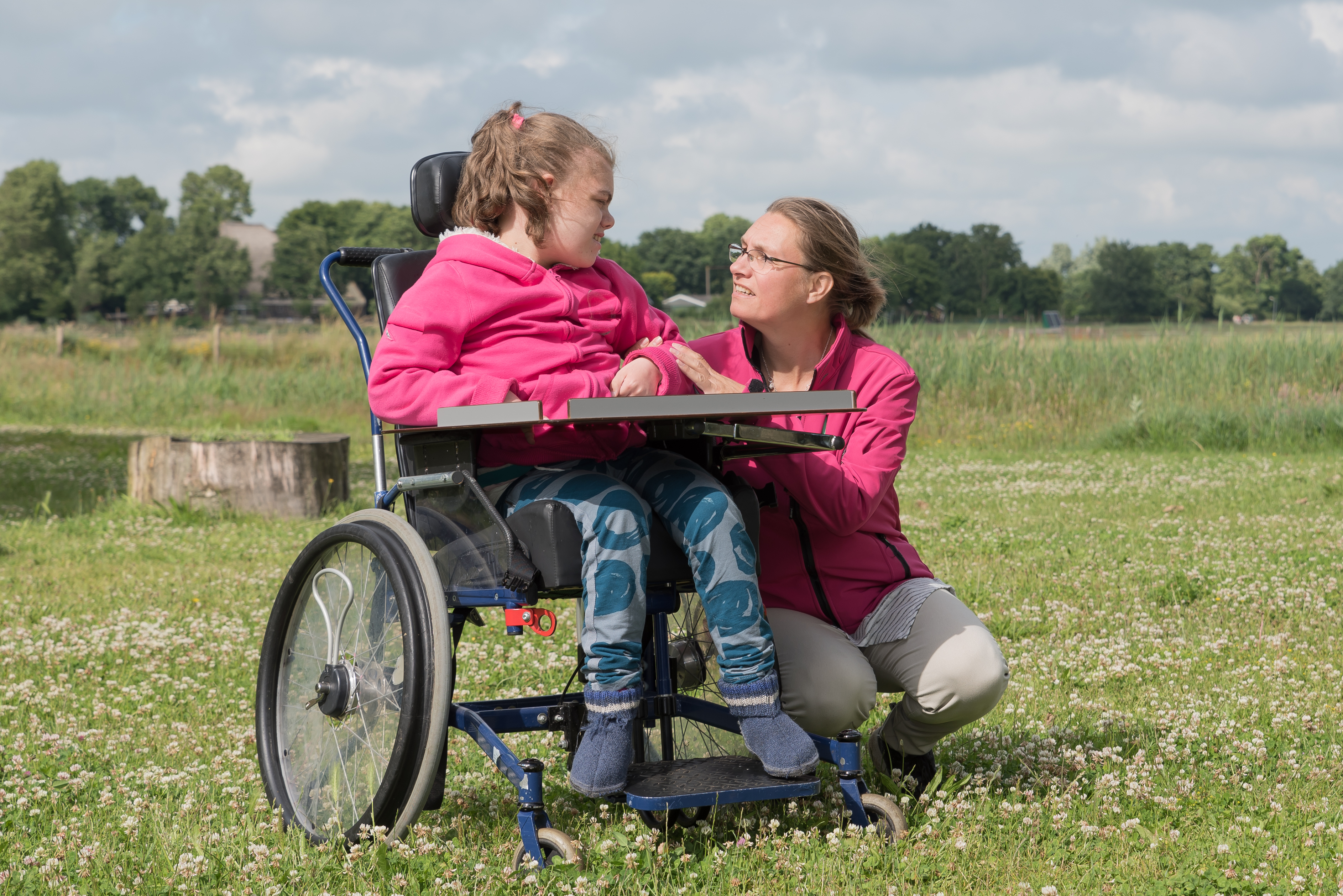 Vraag je gehandicapte kind of het leuk is. Kijk mee...